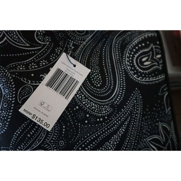 Vera Bradley 29386-12209 Stellar Paisley Lighten Up Deluxe Travel Cooler - Picture 9 of 9